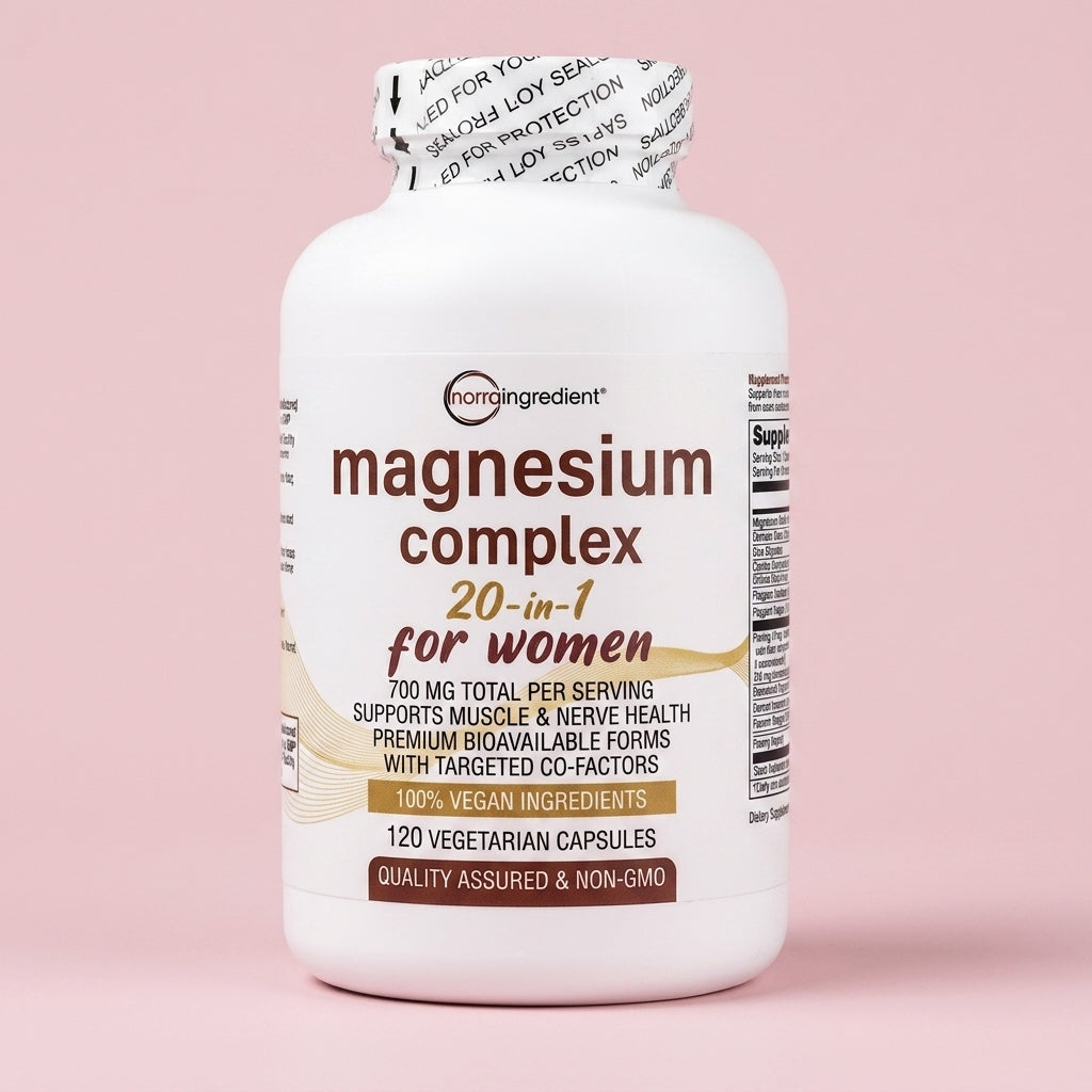 Magnesium Complex 20 en 1 | Fórmula Completa de Magnesio para Mujeres